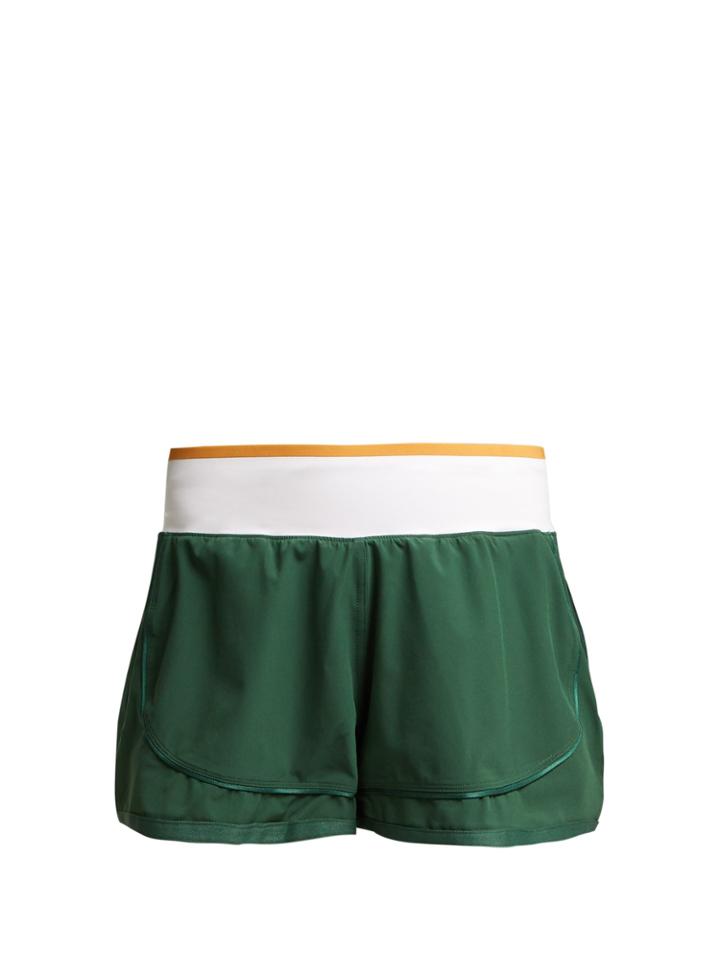 Adidas By Stella Mccartney Train Side-stripe Performance Shorts