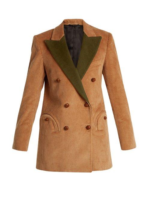 Matchesfashion.com Blaz Milano - Classic Touch Everyday Corduroy Blazer - Womens - Tan