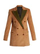 Matchesfashion.com Blaz Milano - Classic Touch Everyday Corduroy Blazer - Womens - Tan