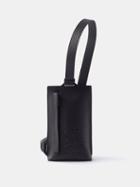 Loewe - Anagram-logo Leather Cross-body Bag - Mens - Black