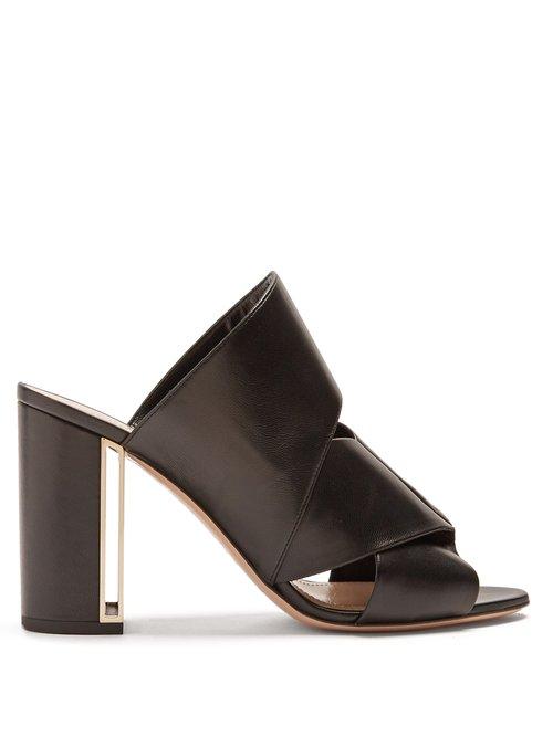 Matchesfashion.com Nicholas Kirkwood - Nini Leather Mules - Womens - Black