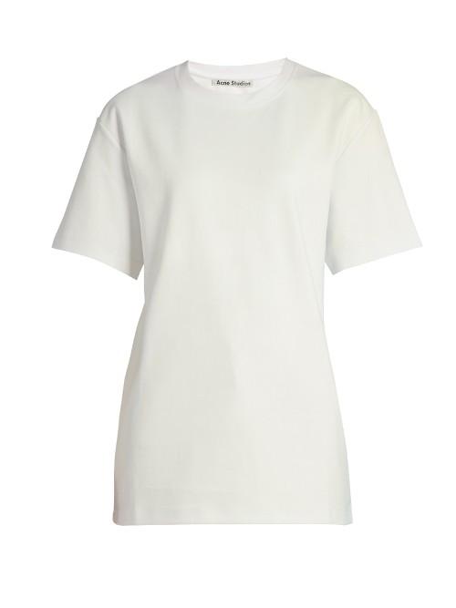 Acne Studios Enya Short-sleeved Cotton T-shirt