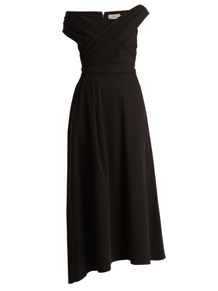 Preen By Thornton Bregazzi Eva Stretch-cady Midi Dress