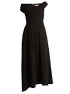 Preen By Thornton Bregazzi Eva Stretch-cady Midi Dress