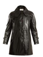Chloé Single-breasted Patent-leather Coat