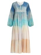 Athena Procopiou Love At Dawn Silk Dress