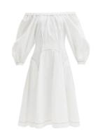 Rejina Pyo - Mika Off-the-shoulder Cotton Dress - Womens - Ivory