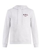 A.p.c. Us Star And Logo-print Hooded Sweatshirt