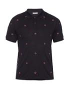 Moncler Logo-embroidered Cotton-piqu Polo Shirt