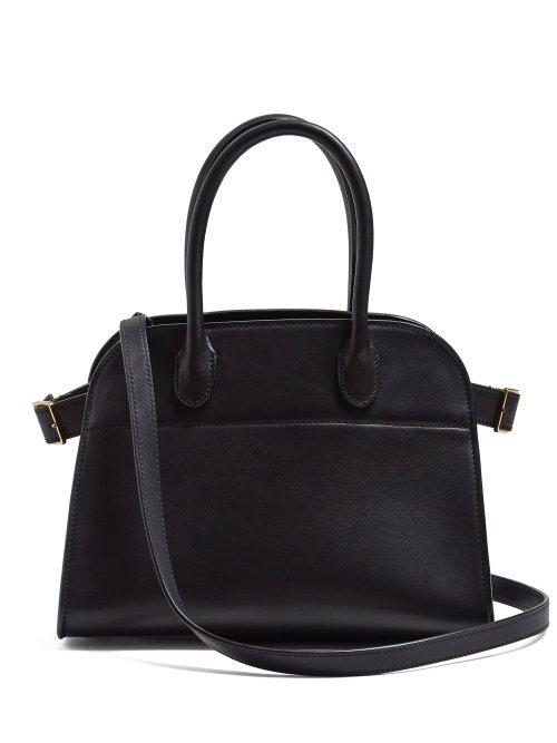 Matchesfashion.com The Row - Margaux 10 Leather Bag - Womens - Black