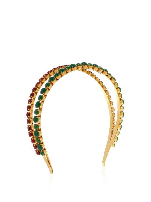 Miu Miu Crystal-embellished Headband