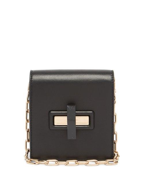 Matchesfashion.com Gabriela Hearst - Fiona Leather Wallet - Womens - Black