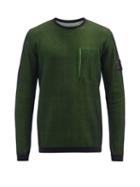Matchesfashion.com Stone Island - Logo-patch Cotton-jersey And Mesh Sweatshirt - Mens - Black