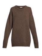 Matchesfashion.com The Row - Vaya Oversized Cashmere Sweater - Womens - Brown