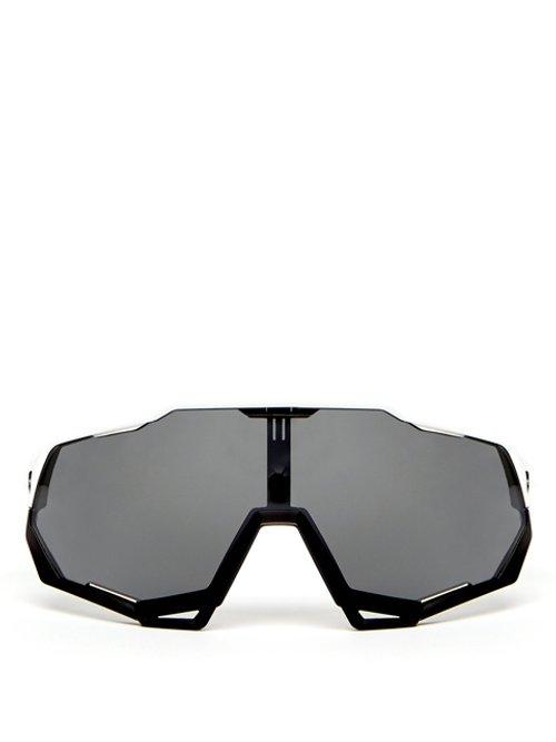Matchesfashion.com 100% - Speedtrap Cycle Glasses - Mens - White Multi