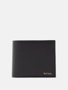 Paul Smith - Signature Stripe Leather Bi-fold Wallet - Mens - Black