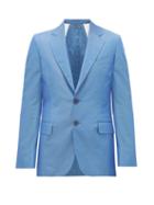 Matchesfashion.com Givenchy - Cotton-blend Blazer - Mens - Blue