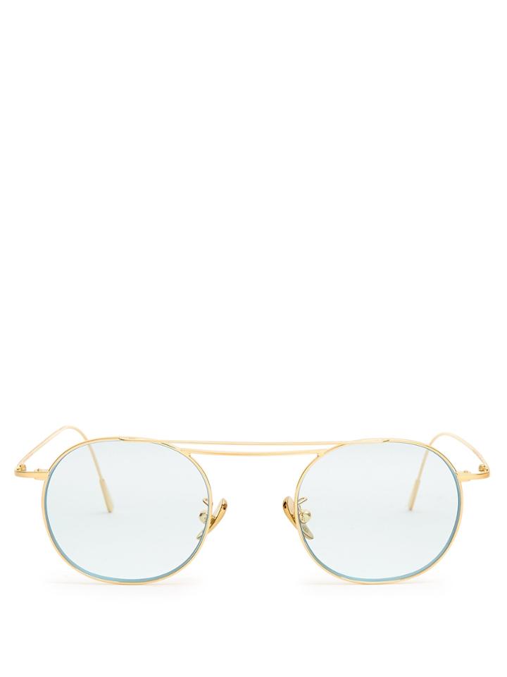 Cutler And Gross Round-frame Glasses