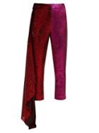 Matchesfashion.com Halpern - Draped Sequin Embellished Trousers - Womens - Red Multi