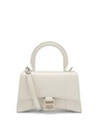 Balenciaga - Hourglass Xs Leather Bag - Womens - White