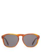 Mens Eyewear Celine Eyewear - Round Tortoiseshell-acetate Sunglasses - Mens - Tortoiseshell