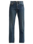 Matchesfashion.com Raey - 1970s Slim Leg Jeans - Womens - Dark Blue