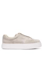 Matchesfashion.com Eytys - Doja Slip On Suede Trainers - Womens - Light Grey