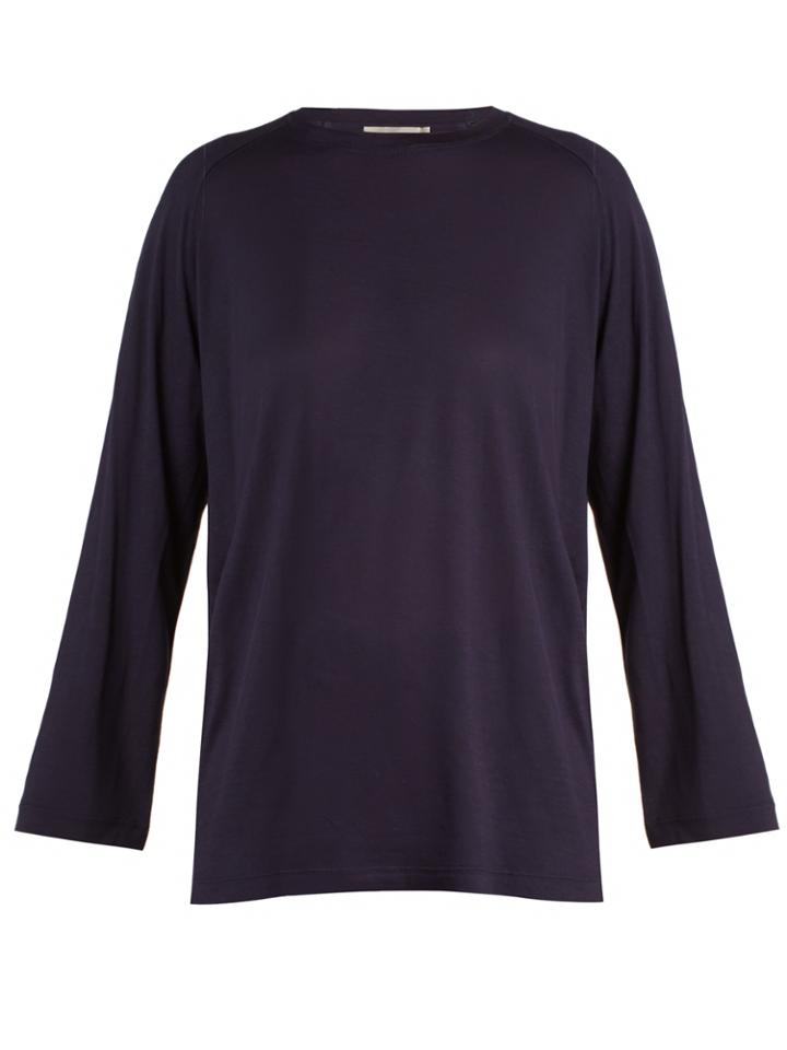 Vince Long-sleeved Jersey T-shirt