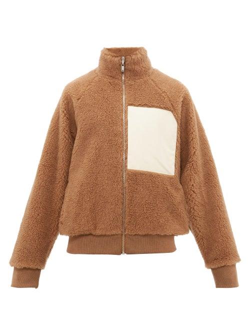 Matchesfashion.com Jil Sander - Chest Patch Reversible Shearling Jacket - Mens - Brown