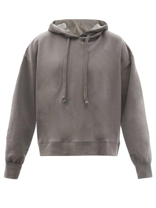 Ladies Rtw Skin - Elsie Drawstring Cotton-blend Sweatshirt - Womens - Dark Grey