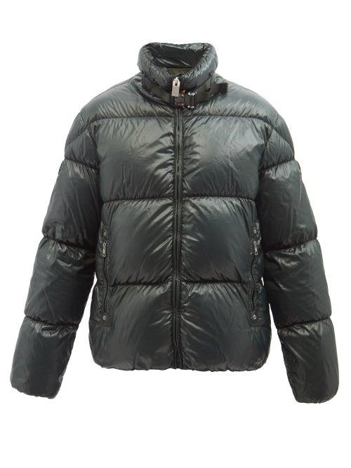 6 Moncler 1017 Alyx 9sm - Mahogany Quilted Down Jacket - Mens - Green