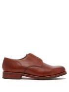 Grenson Kirk Grained-leather Derby Shoes