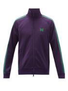 Matchesfashion.com Needles - Butterfly-embroidered Jersey Track Jacket - Mens - Purple