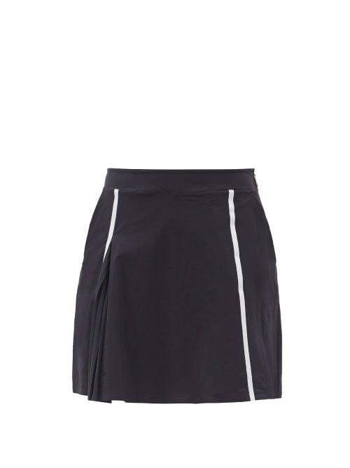 Matchesfashion.com Bogner - Renja Pleated Technical Skort - Womens - Navy