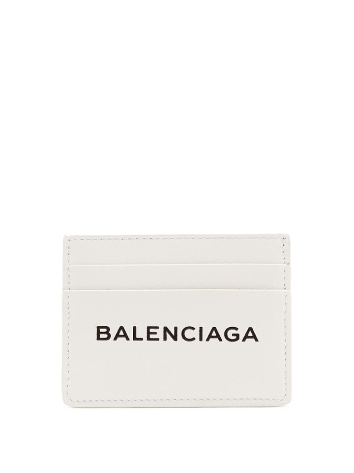 Balenciaga Shopping Leather Cardholder