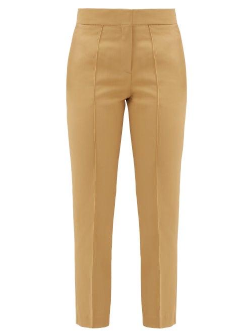 Matchesfashion.com A.p.c. - Lauren Pleated Skinny Trousers - Womens - Beige