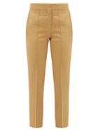 Matchesfashion.com A.p.c. - Lauren Pleated Skinny Trousers - Womens - Beige