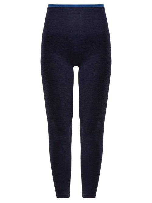Matchesfashion.com Lndr - Six Eight Compression Performance Leggings - Womens - Navy