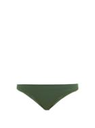 Matchesfashion.com Casa Raki - Flo Basket-weave Bikini Briefs - Womens - Green