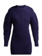 Matchesfashion.com Isabel Marant - Sigrid Cashmere Knit Dress - Womens - Navy