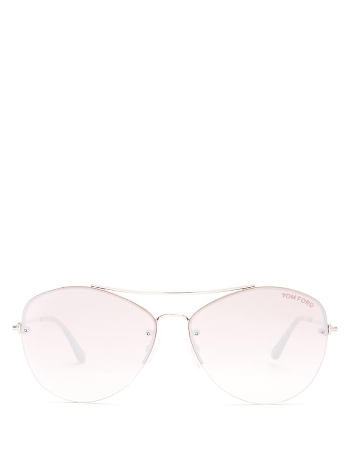 Tom Ford Eyewear Margret Aviator Sunglasses