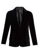 Nili Lotan Colbert Single-breasted Cotton-velvet Jacket