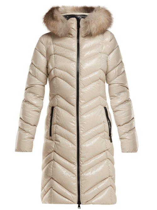 Matchesfashion.com Moncler - Fulmar Lightweight Down Filled Jacket - Womens - Beige