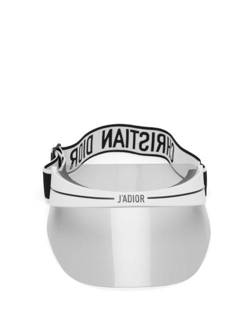 Matchesfashion.com Dior Eyewear - Diorclub1 Reflective Tinted Visor - Womens - Silver