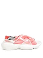 Matchesfashion.com Prada - Cloudbust Pvc Sandals - Womens - Pink Multi
