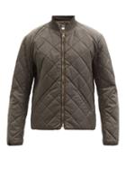 Rrl - Diamond-quilted Recycled-nylon Jacket - Mens - Black
