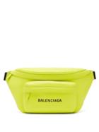 Matchesfashion.com Balenciaga - Everyday Logo Leather Belt Bag - Womens - Yellow