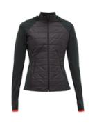 Matchesfashion.com Lndr - Buzz Technical Knit And Quilted Shell Jacket - Womens - Black