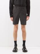 Fendi - Ff-jacquard Bermuda Shorts - Mens - Black