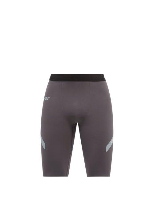 Mens Activewear Soar - Elite Speed 2.0 Compressive Running Shorts - Mens - Grey